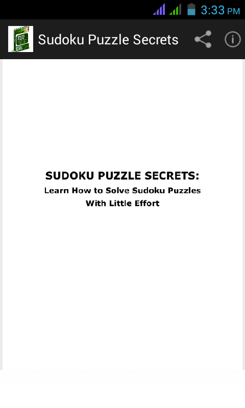 sudoku puzzles